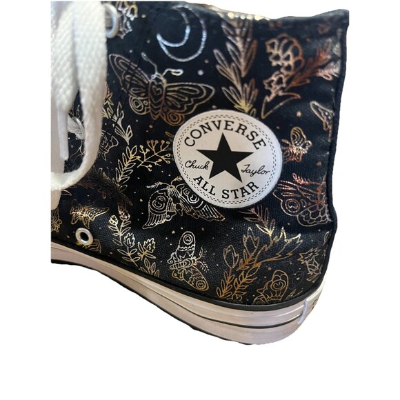 Converse Chuck Taylor All Star Eva Lift Butterfly Shine Sneaker Women 8 High Top - Picture 4 of 5